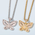 Icy Butterfly Necklace