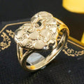 Nugget Heart Ring